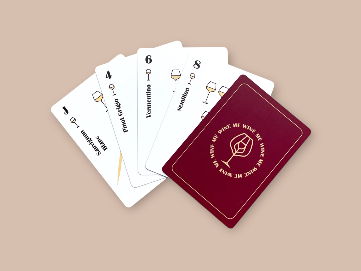 Cartes à jouer WINE ME - Vins internationaux