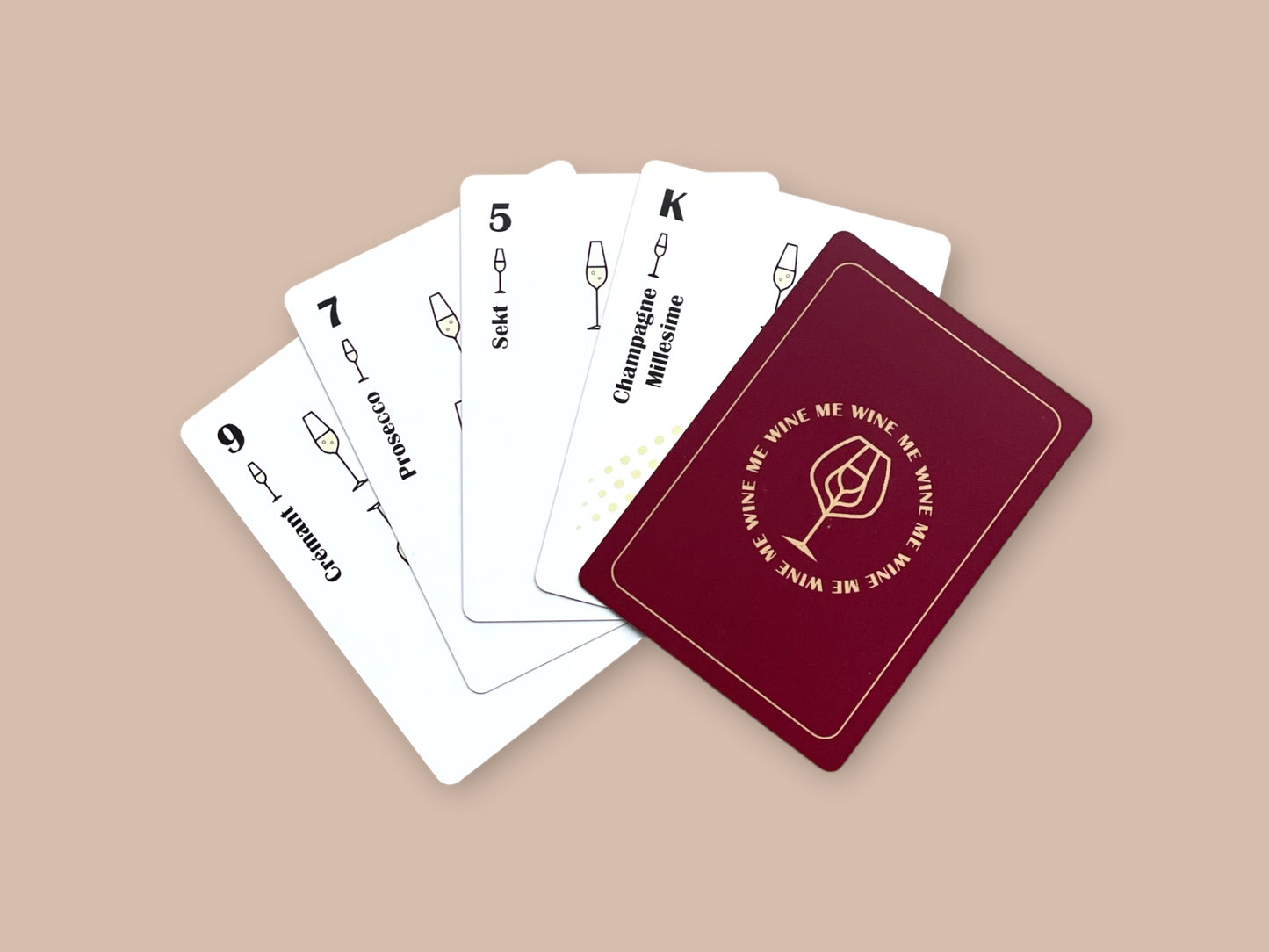 Cartes à jouer WINE ME - Vins internationaux