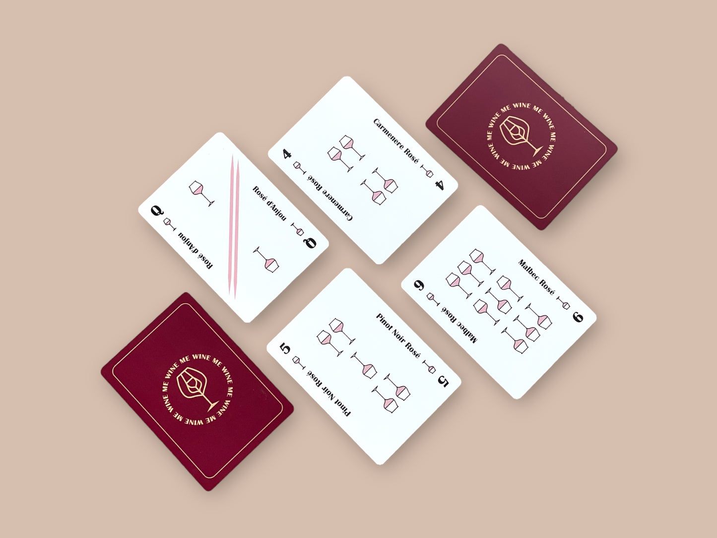Cartes à jouer WINE ME - Vins internationaux
