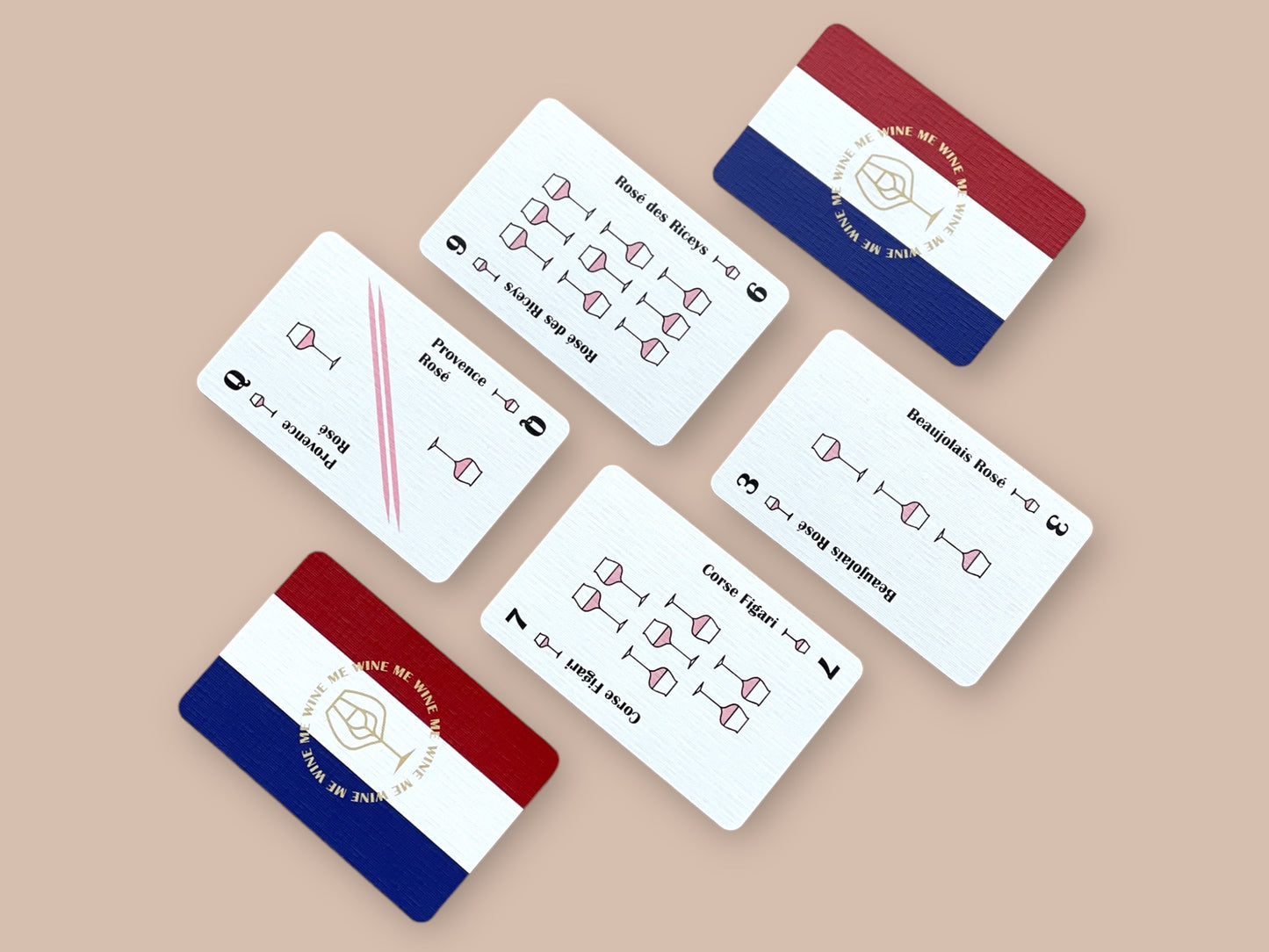 Carte da gioco WINE ME - Edizione francese