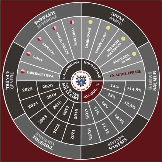 WINE ME CASINO Professional Table Mat 100х100cm – LOIRE