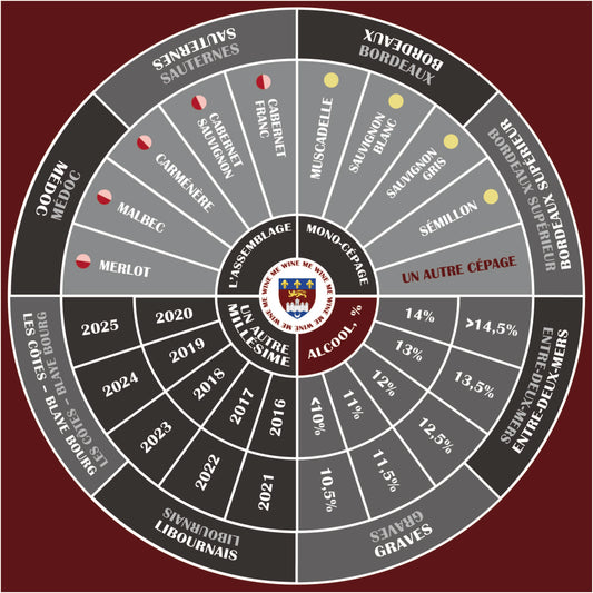 WINE ME CASINO Professional Table Mat 100х100cm – BORDEAUX