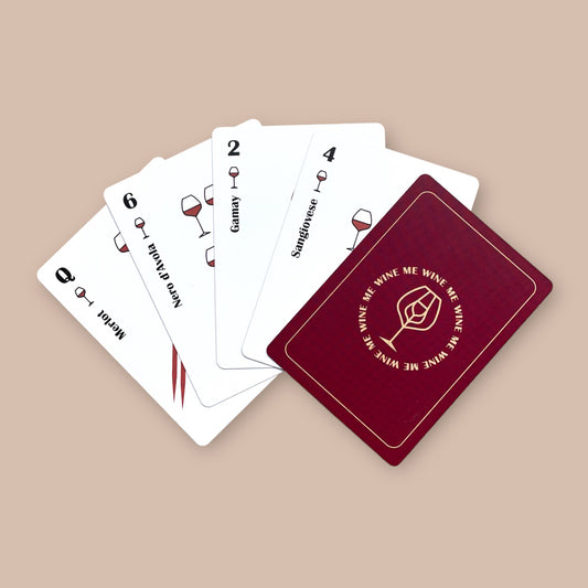 Cartes à jouer WINE ME - Vins du Monde