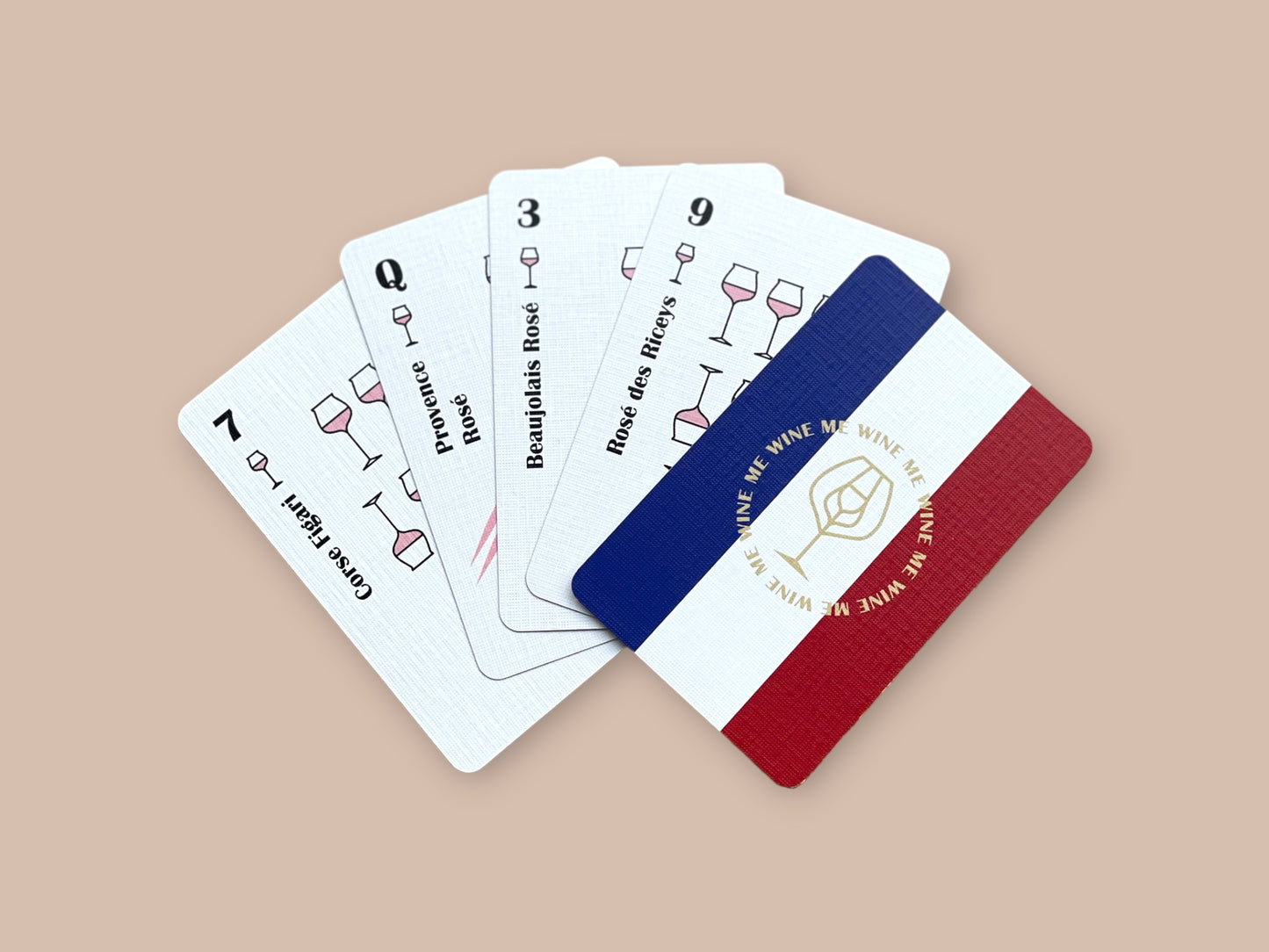 Playing Cards WINE ME - French Edition