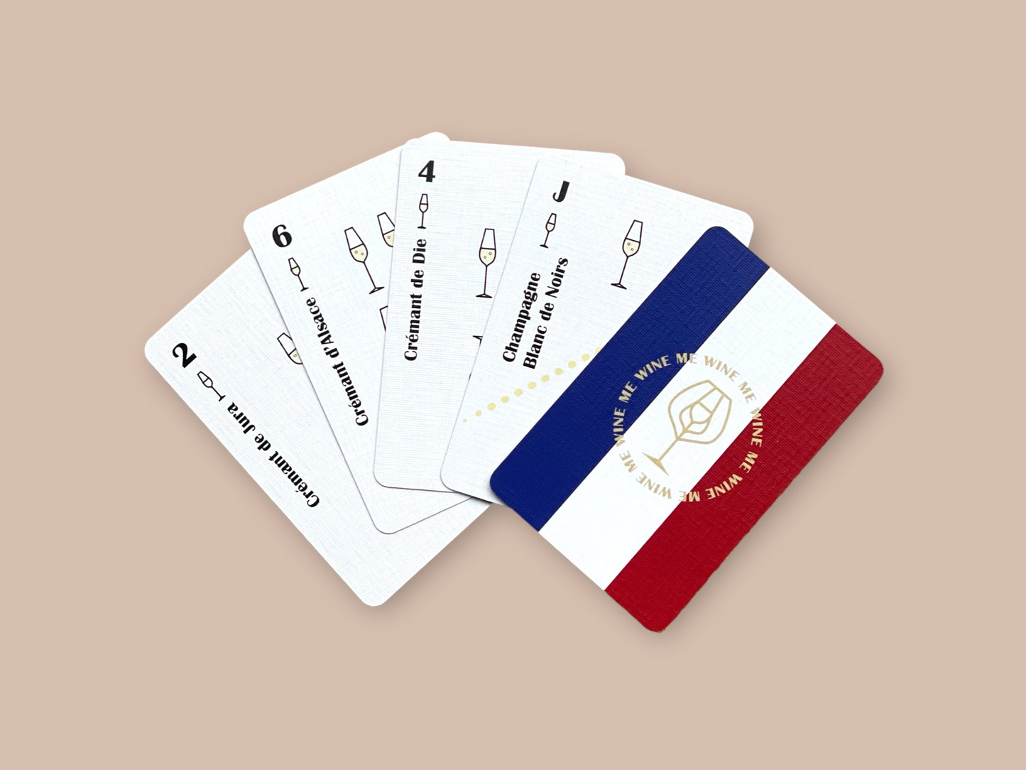 Playing Cards WINE ME - French Edition