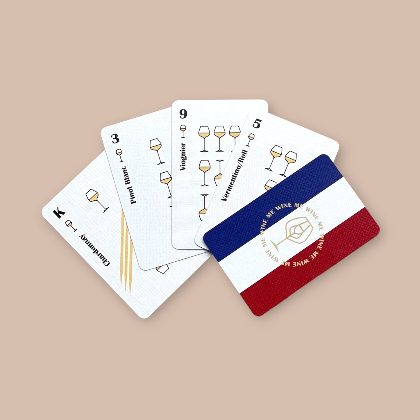 Playing Cards WINE ME - French Edition