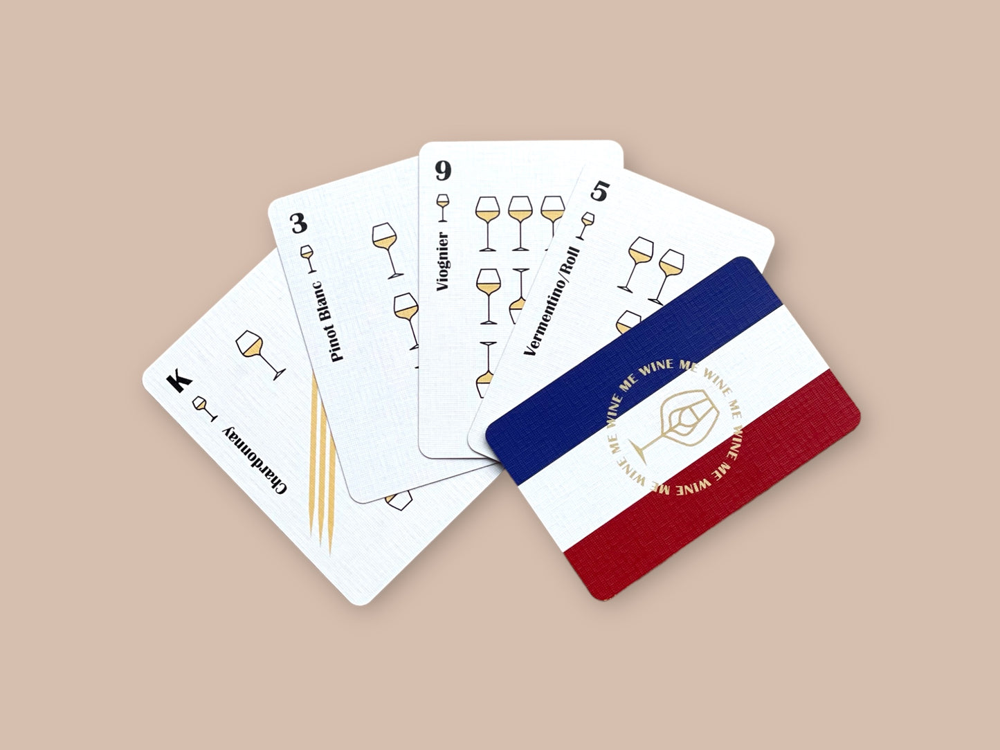 Playing Cards WINE ME - French Edition