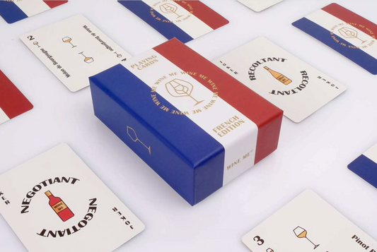 WINE ME Playing Cards - French Edition