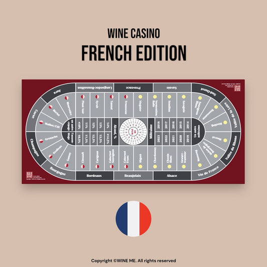 WINE ME CASINO Professional Table Mat 180х90cm – FRANCE