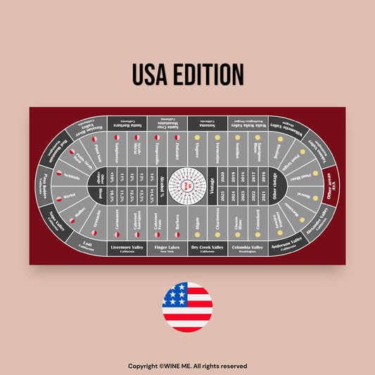 WINE ME CASINO Professional Table Mat 180х90cm – USA